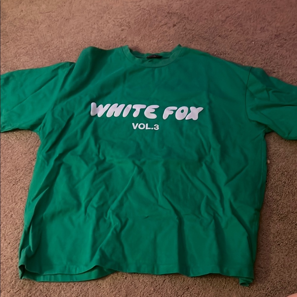 Green Women’s White Fox T Shirt